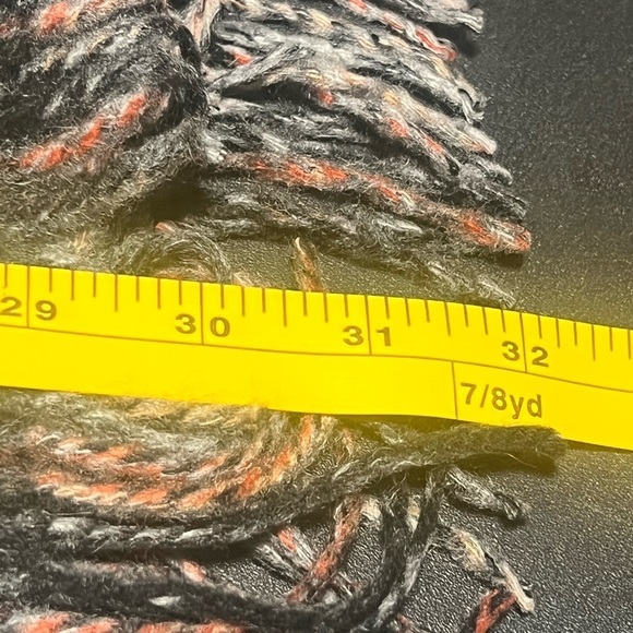 Cashmere Refined Gray and Purple Luxurious Wide/Long Scarf - Picture 12 of 13